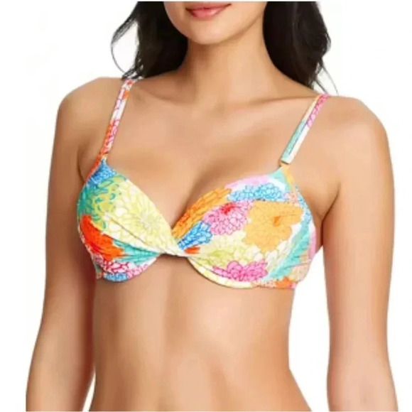 Bleu Rod Beattie Fresh Picks Underwire Swim Bikini Top and Bottom - Picture 4 of 11